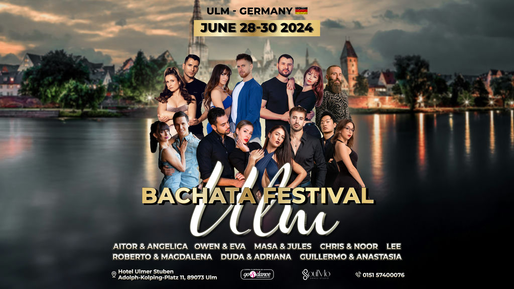 Ulm Bachata Festival 2024 Poster