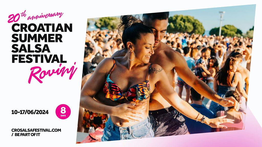 Croatian Summer Salsa Festival Poster