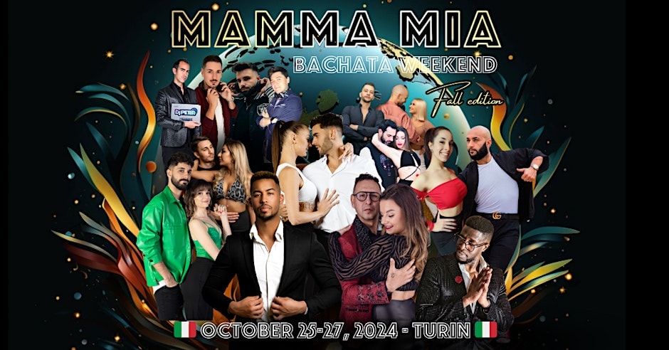 MAMMA MIA Bachata Weekend - Fall Edition 2024 Poster