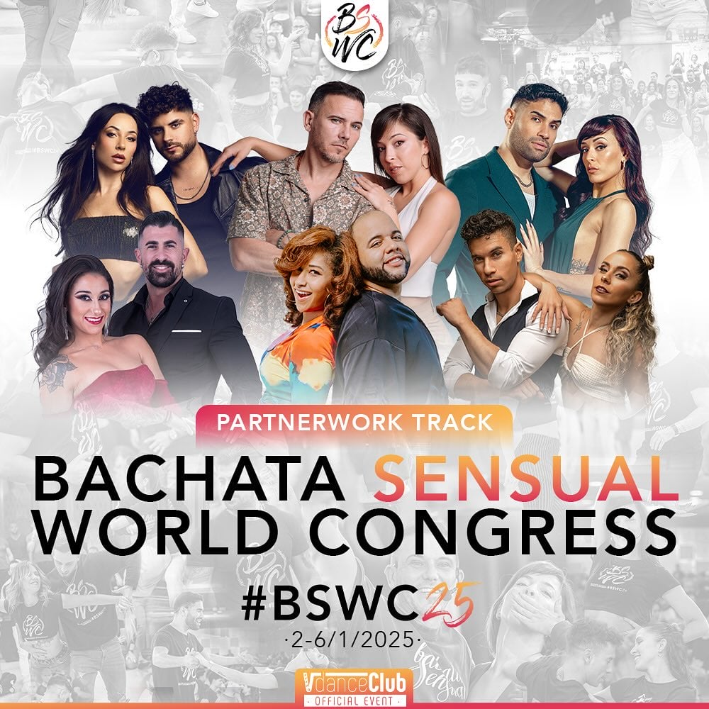 Bachata Sensual World Congress (BSWC) 2025 Poster slide 1