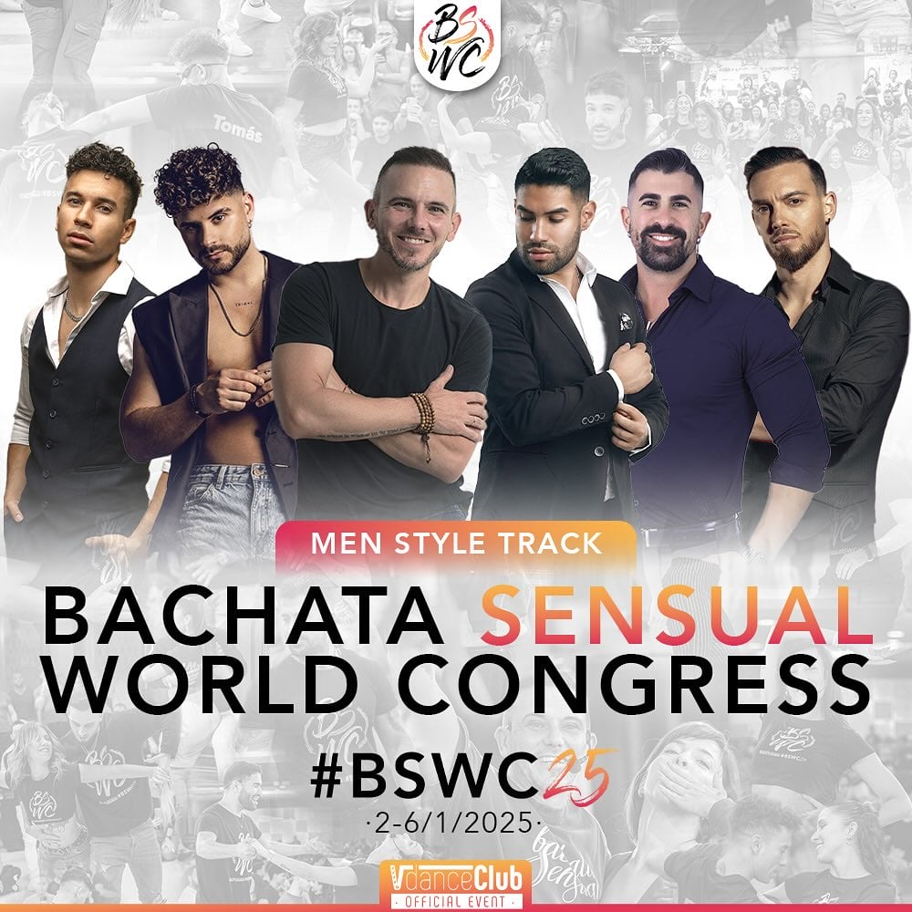 Bachata Sensual World Congress (BSWC) 2025 Poster slide 2