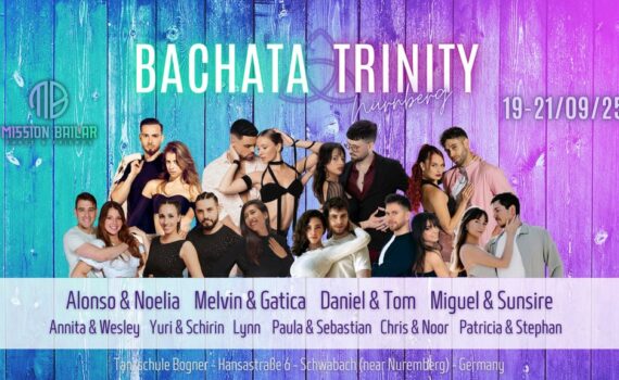 Bachata Trinity Nuremberg 2025 Poster
