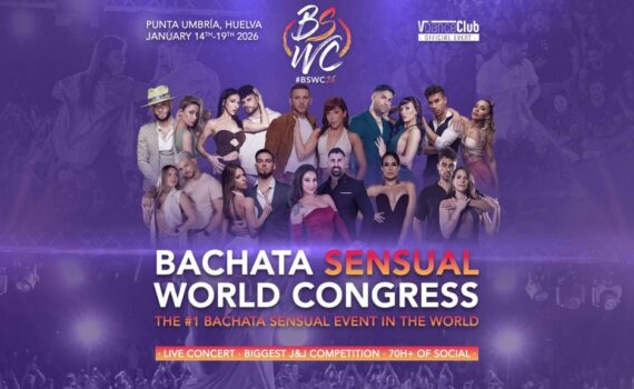 Bachata Sensual World Congress (BSWC) 2026 Poster